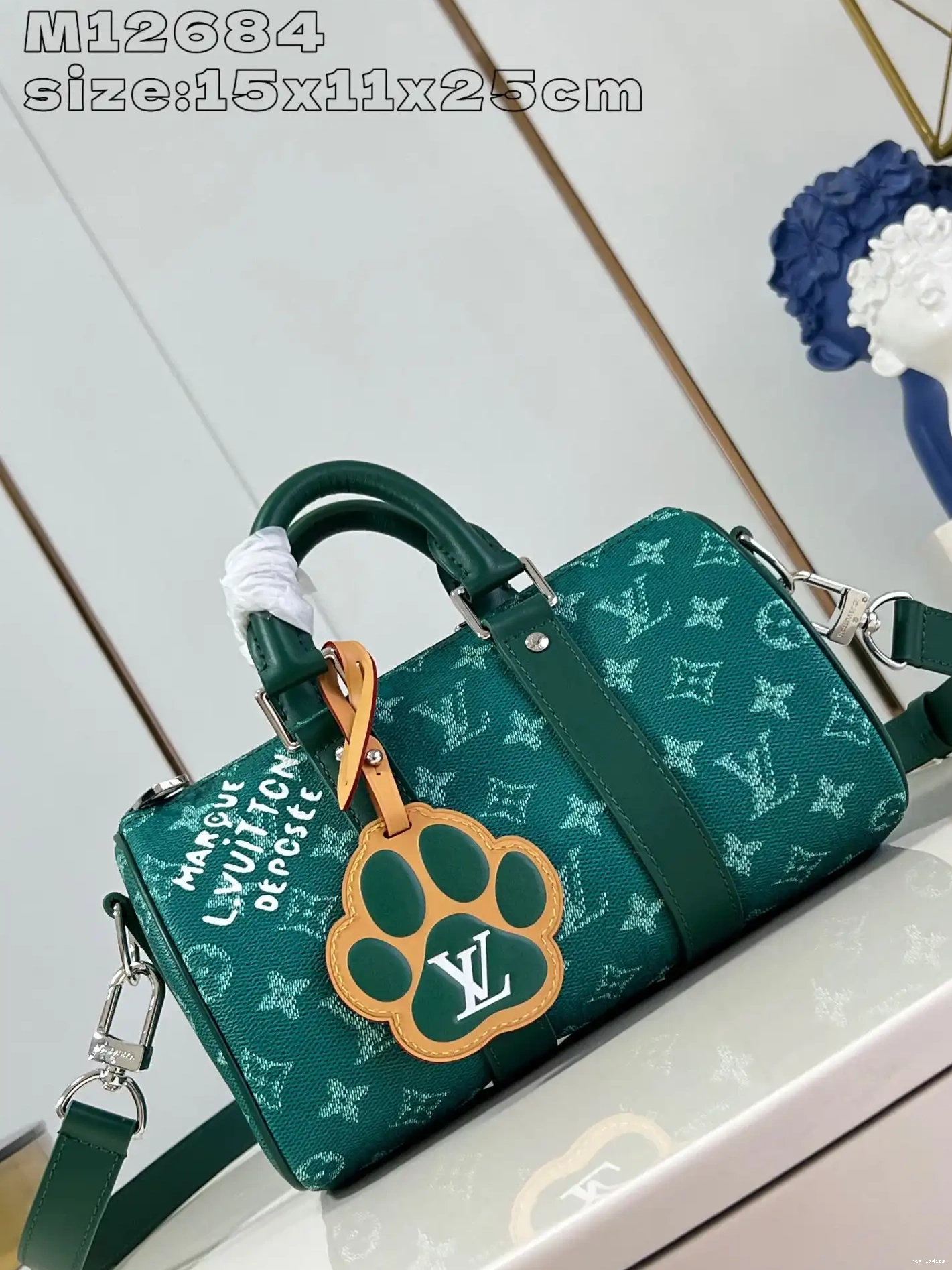 Rep ladies BANDOULIÈRE VUITTON LOUIS 25 KEEPALL 0501